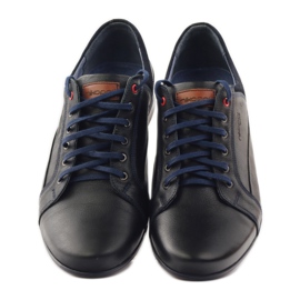 Herren Sportschuhe Nikopol 1568 schwarz navy blau 5