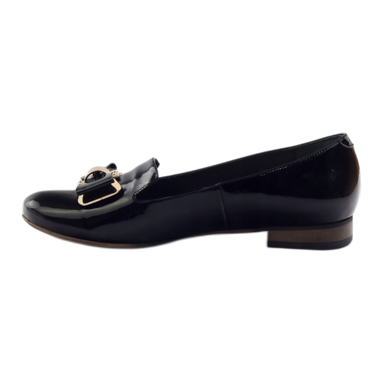 Pumps für Damen Kotyl 3404 Schwarzgold 2