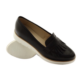 Schwarze Neścior 057 Damenschuhe 3