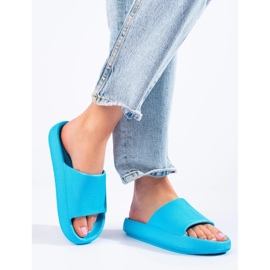 Blaue Shelovet-Mützen für Damen 2