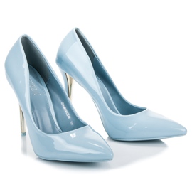 Vinceza Blau lackierte Stifte 1