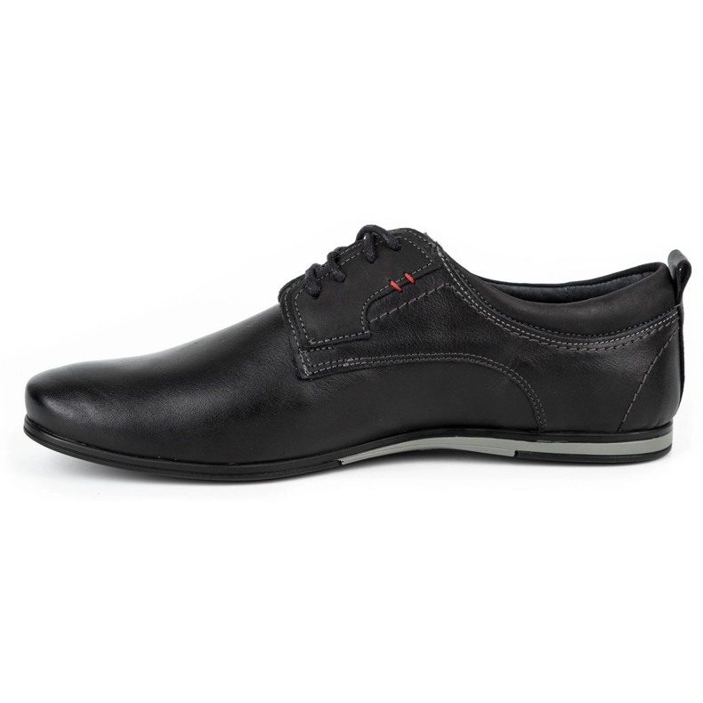 Olivier Herren Lederschuhe 731 Schwarz 1
