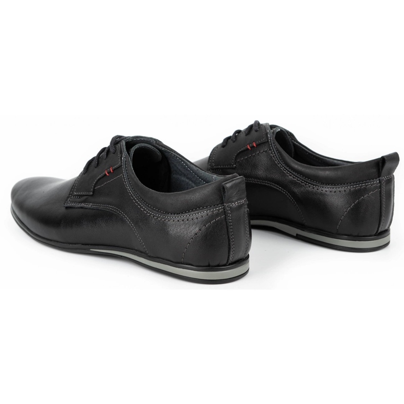 Olivier Herren Lederschuhe 731 Schwarz 6