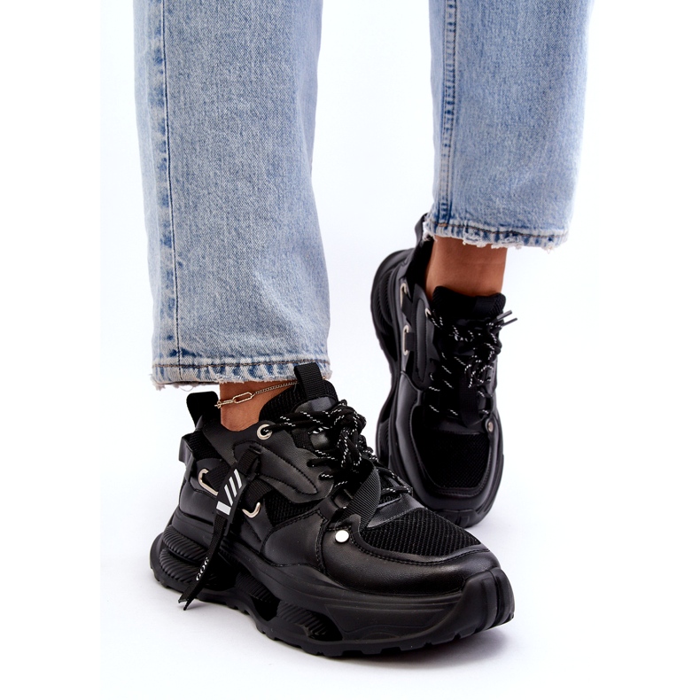 GOE Damen Sneakers NN2N4040 Schwarz 3