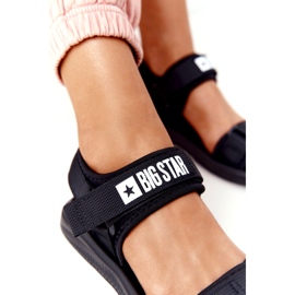 Damen Sportsandalen Big Star HH274A024 Schwarz 1