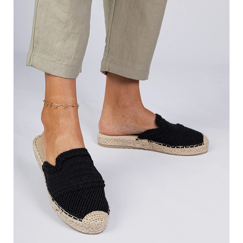 Espadrilles Pantoffeln für schwarze Frauen 1