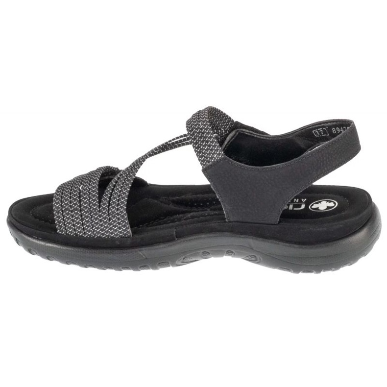 Rieker Sandalen 64870-00 Sandalen schwarz 1