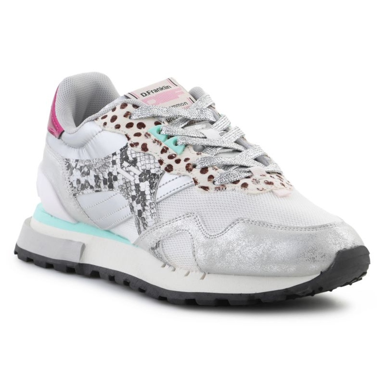 D.Franklin Schuhe VIBLA ZIG Patch DFSH378006-SILV weiß 1