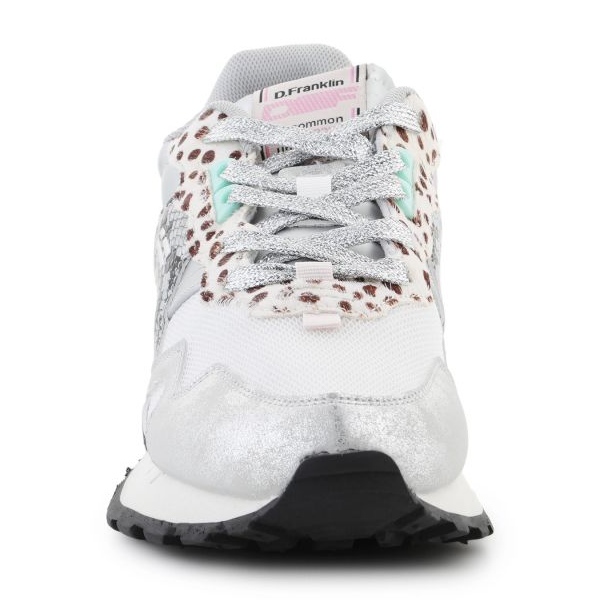 D.Franklin Schuhe VIBLA ZIG Patch DFSH378006-SILV weiß 2