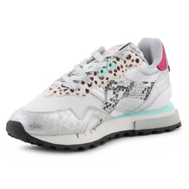D.Franklin Schuhe VIBLA ZIG Patch DFSH378006-SILV weiß 3
