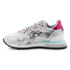 D.Franklin Schuhe VIBLA ZIG Patch DFSH378006-SILV weiß 4