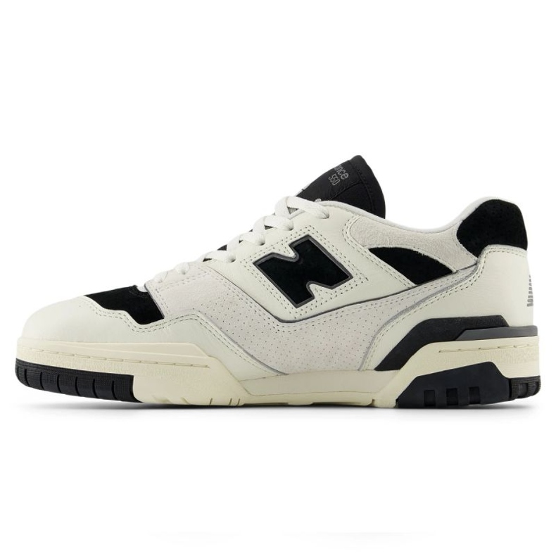 New Balance Neues Gleichgewicht Unisex BB550Leg Schuhe weiß und schwarz 1
