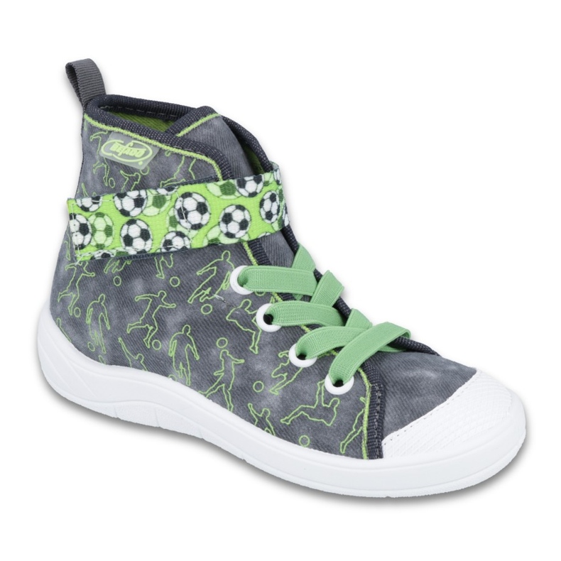 BEFADO S.A. Befado Kinder -Sneaker in Fußballer 268x070 grau 1