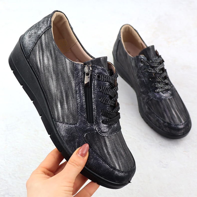 Schwarze Sabatina LH01 Sportschuhe 1