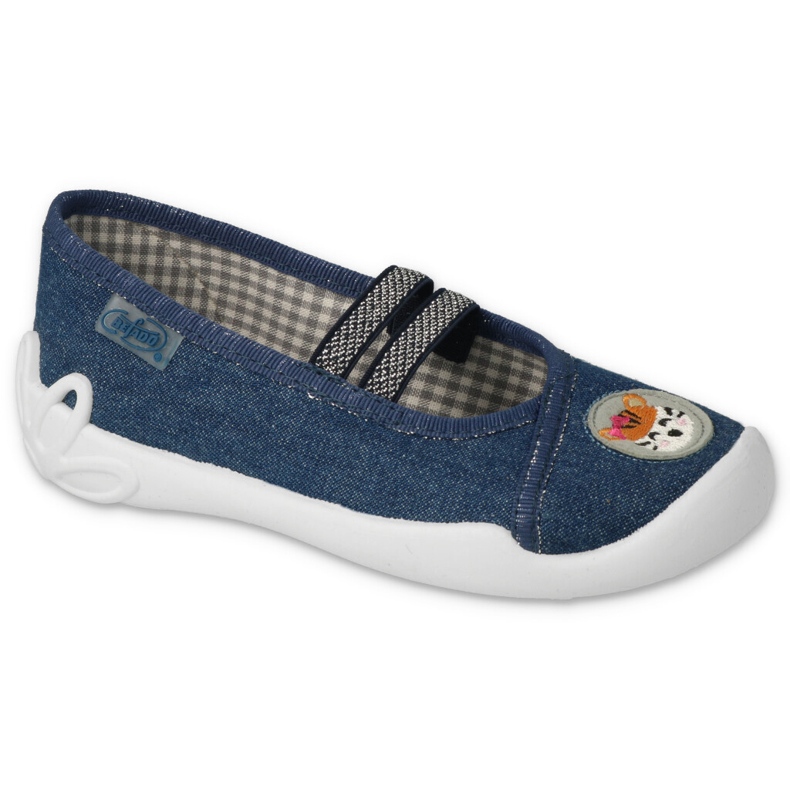 Befado Kinderruhschuhe 116x309 Marineblau 1