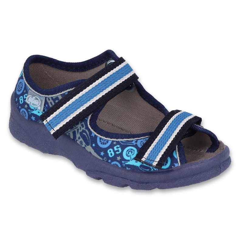 Befado Kinderklett Sandalen 969x159 blau 2