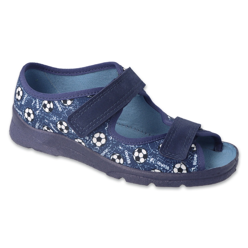 Befado Kindersandalen 969Y170, Marineblau, mit Kugeln 1