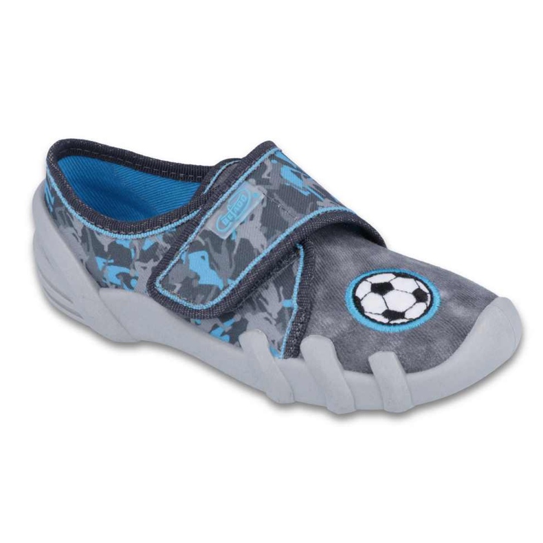 Befado Children's Slipper Football Application 273x259 blau 1