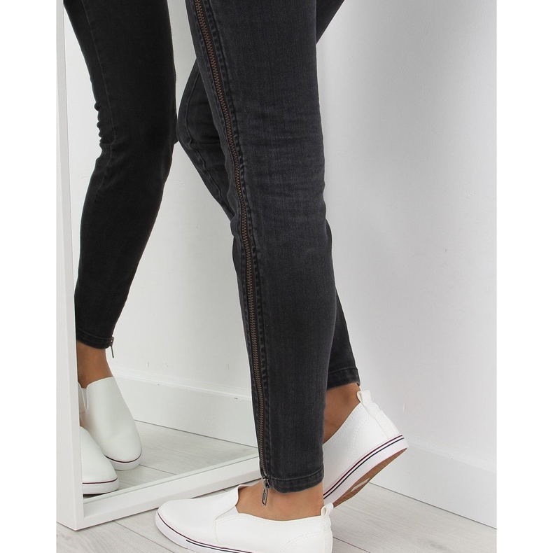 Turnschuhe slip-on weiß xl08p weiß 1