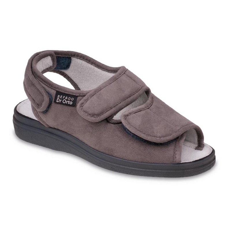 Dr.ORTO Befado Herren Sandalen pu 676M006 grau 1