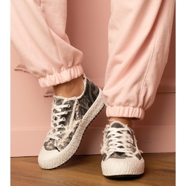 Schwarze Frauen -Sneaker Sportsneaker 1