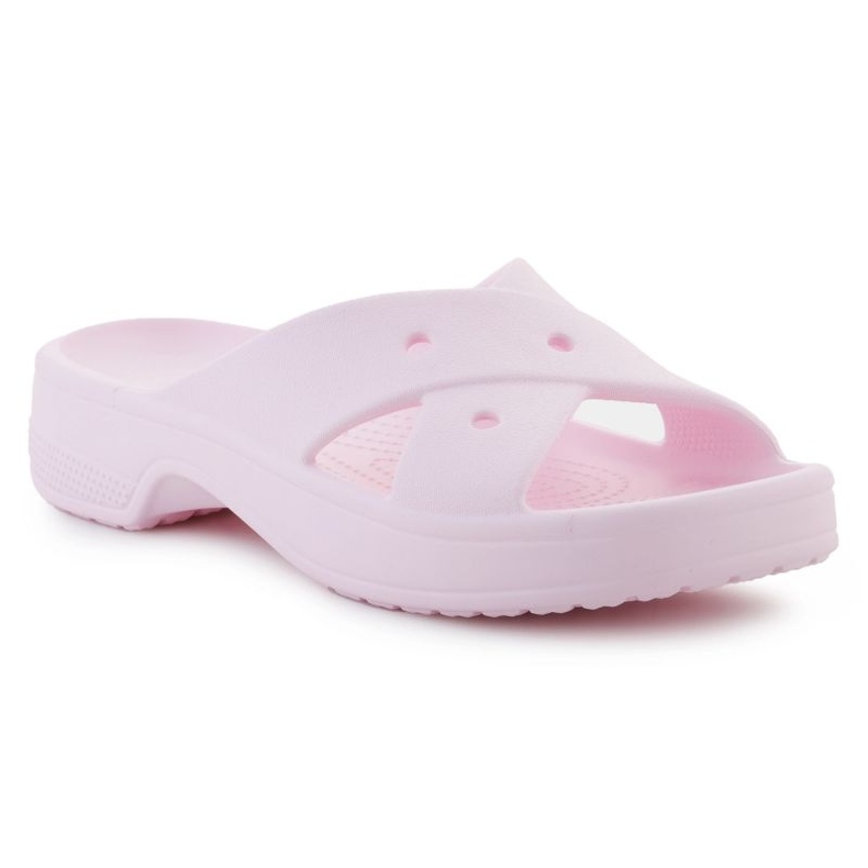 Crocs Classic Womens Cross Gurt Flip Flops 210840-6 ZwSW rosa 1