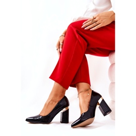 Lewski Shoes Lewski Lederpumpen 3117 Schwarz 3