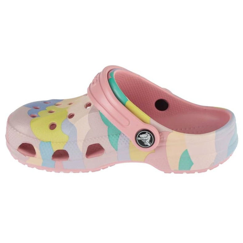 Crocs Baya Saisonal gedruckter Clog 209728-606 Flip-Flops rosa 1