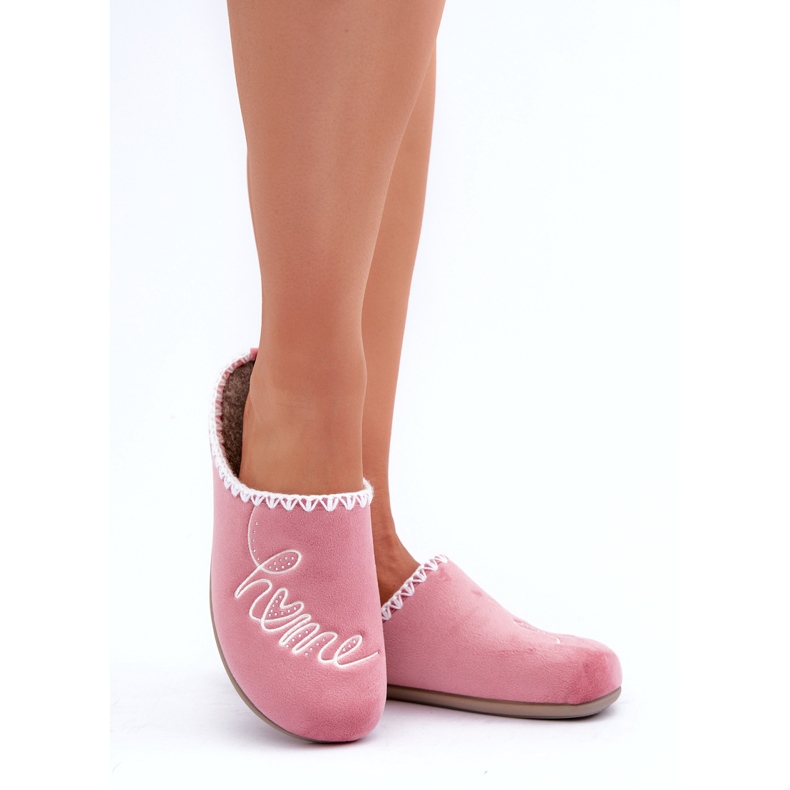 Inblu Damen-Hausschuhe, Hausschuhe, GF000026, Rosa 3