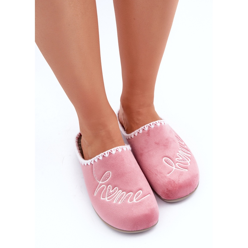 Inblu Damen-Hausschuhe, Hausschuhe, GF000026, Rosa 2
