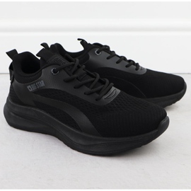 Herren Sportschuhe Sneaker Black Big Star RR174273 schwarz 1