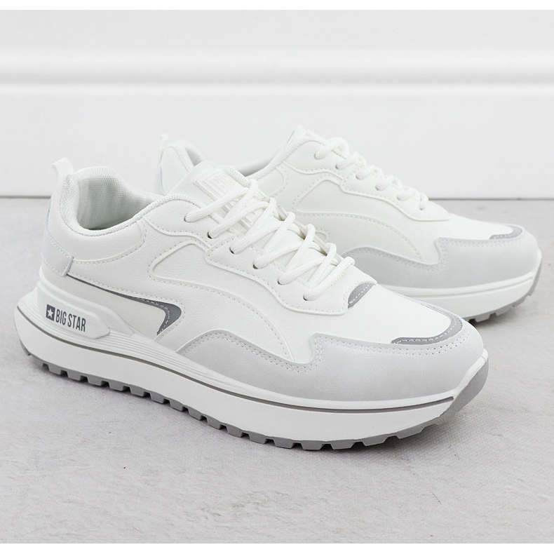 Big Star Frauen Sportschuhe weiße große Star RR274A213 2