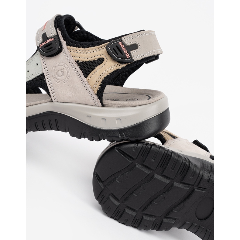 Goodin Mehrfarbige Sportsandalen beige 2