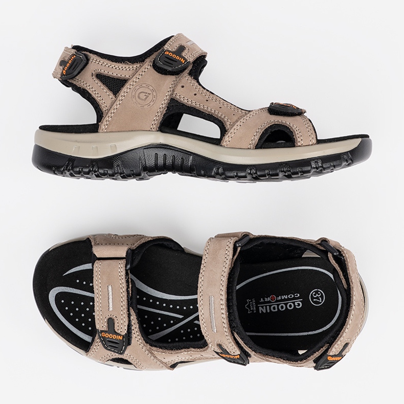 Goodin Frauen braune Sportsandalen für Frauen 1