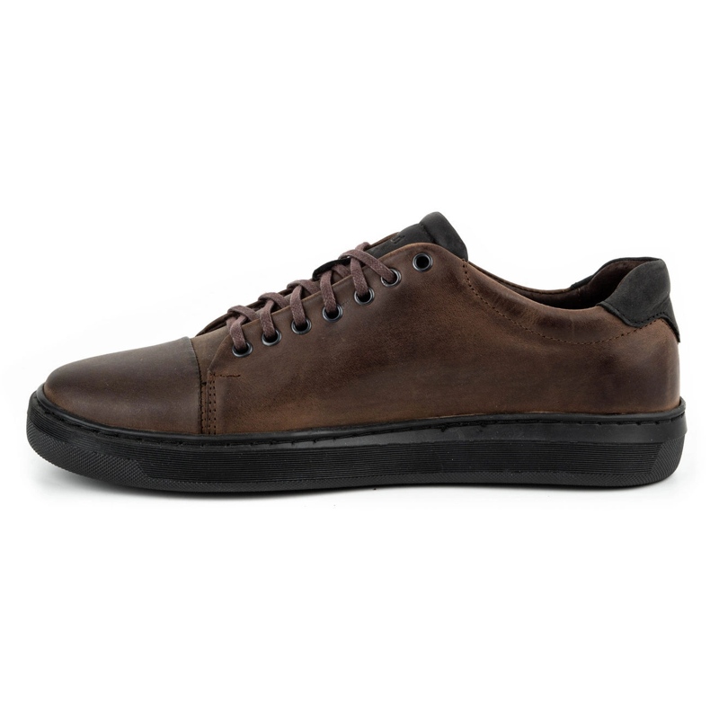 Polbut Herren Lederschuhe 2109 braun 1
