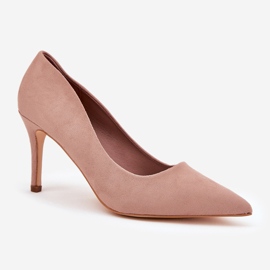 Öko -Wildleder -Absätze Khaki beige 4