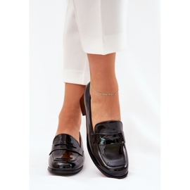 Schwarze Pumpen mit niedrigen Schwarz 2