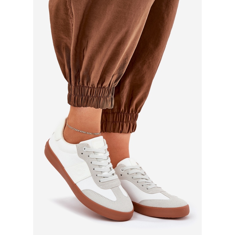 Frauen-Sneaker Big Star RR274371 Weißgrau 1