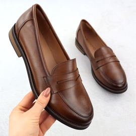 Schuhe Frauenlaafer Lords Brown Potocki SZ12573 braun 1