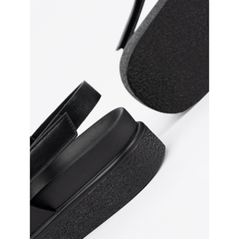 Goodin Klassische Sandalen auf der schwarzen Plattform 1