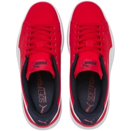 Puma Smash v2 Buck High Risk Schuhe 365182 07 rot 1