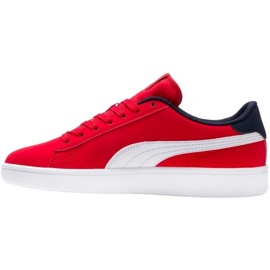 Puma Smash v2 Buck High Risk Schuhe 365182 07 rot 2