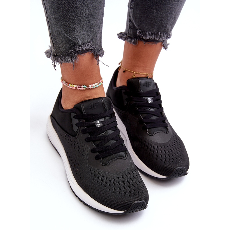 Damen Sportschuhe 4F 4FRSS24FSPOF056 Schwarz 3