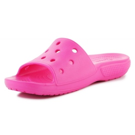 Openwork Flops Crocs Classic Slide 206121-6UB von Damen. rosa 2