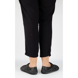 Frauen Leder Pollonus 5-1288-028 Schwarzer Schlauch 2