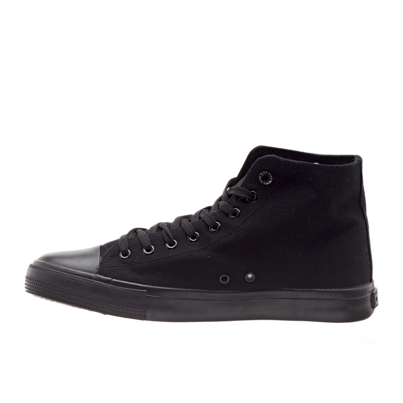 Big Star Herrenschuhe High Star FF174550 Schwarze Turnschuhe 1