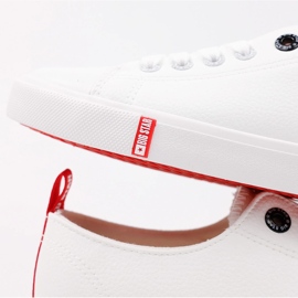 Big Star GG274005 Frauenschuhe Sneaker weiß 2