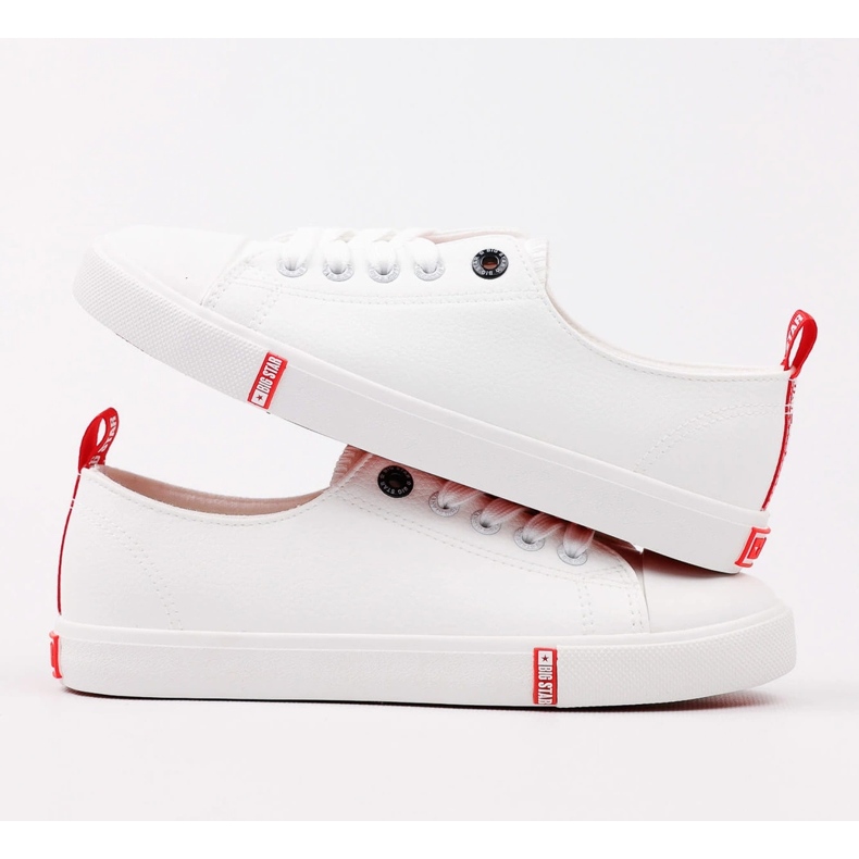 Big Star GG274005 Frauenschuhe Sneaker weiß 1