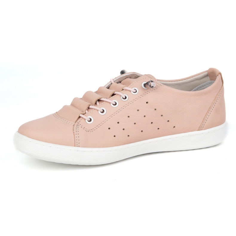 Vriston Frauen Lederschuhe 081 Pulverrosa 1