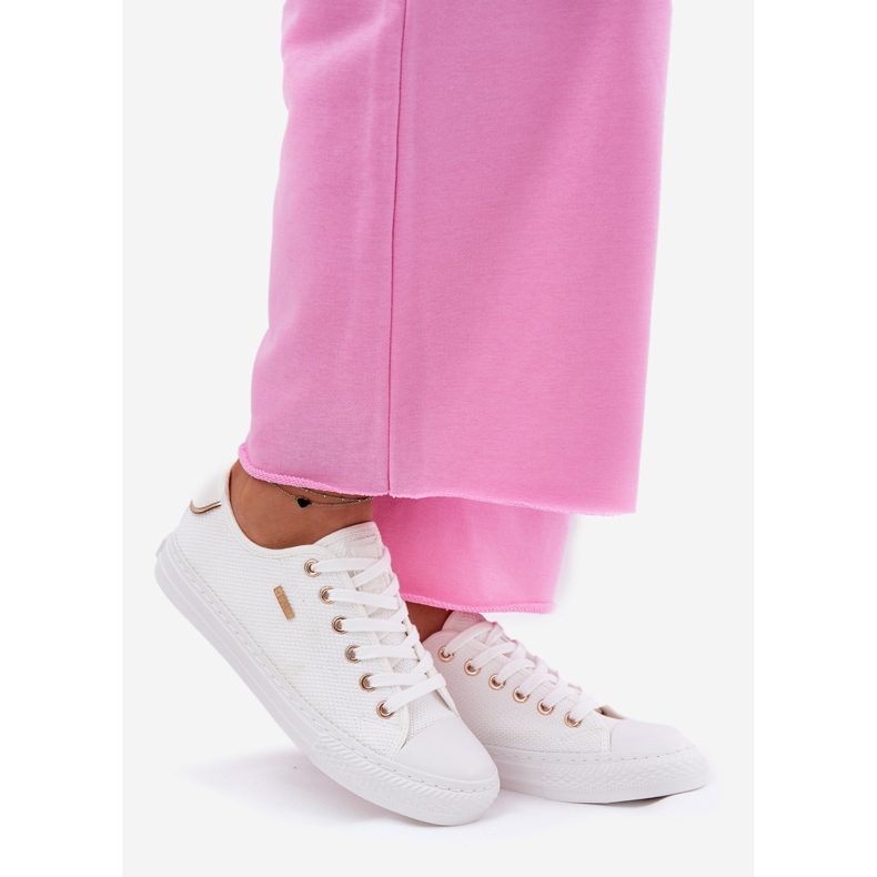 Frauenmaterial Sneaker Big Star RR274766 Weiß 1